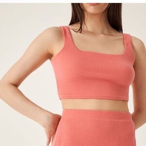 Reformation Terrycloth Crop Top